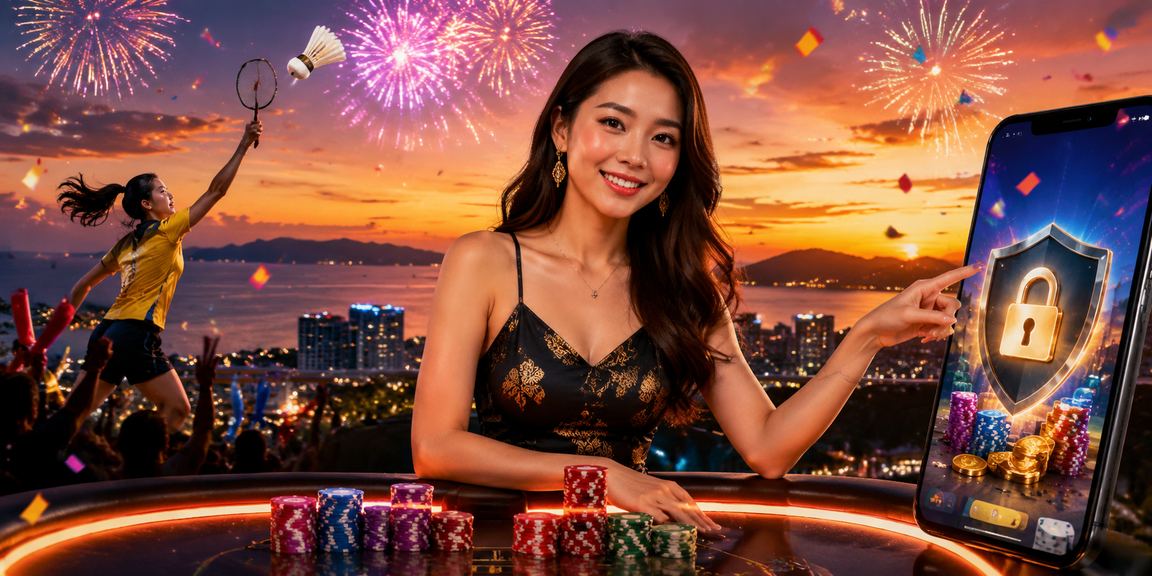 Pengguna Kota Kinabalu membuat deposit pertama selepas mendaftar akaun ikiss88